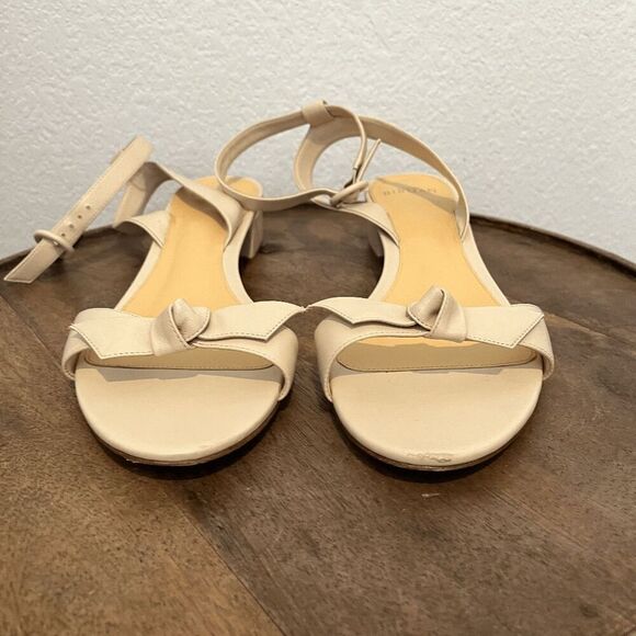 Alexandre Birman Clarita 30 Eggshell Ankle Strap Sandals Women's Size 42 US 12 - Picture 4 of 9